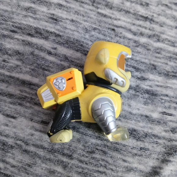 Paw Patrol Mighty Pups Light Up Badge And Feet Rubble Figure! - Picture 3 of 4